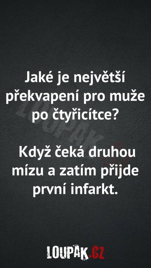  Největší překvapení pro muže po čtyřicítce 