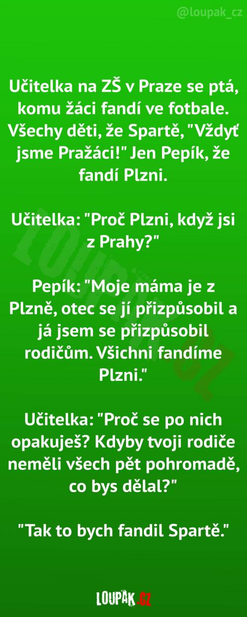  Proč Pepík fandí Plzni 