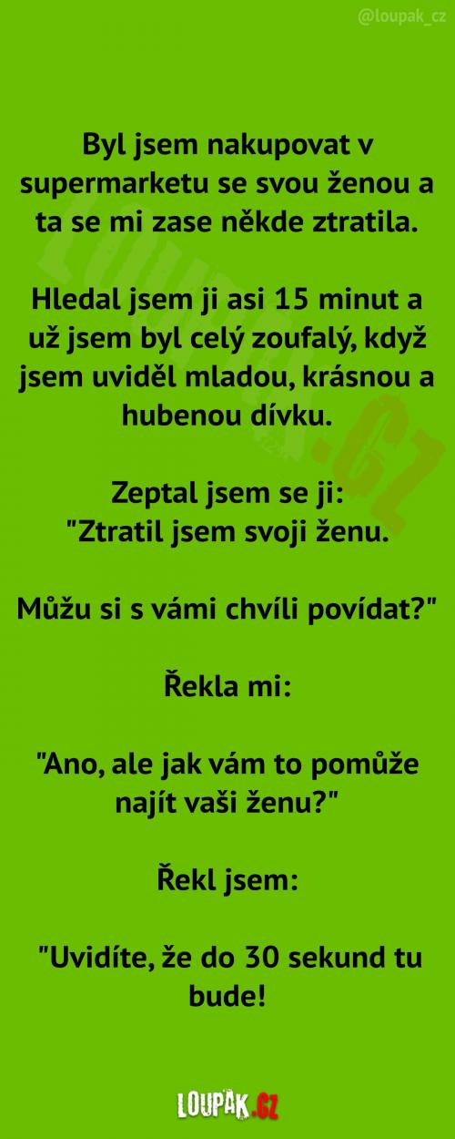  Jak najít ženu v supermarketu  