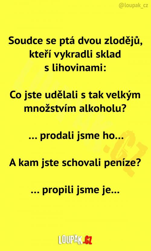  Velká krádež lihovin... 
