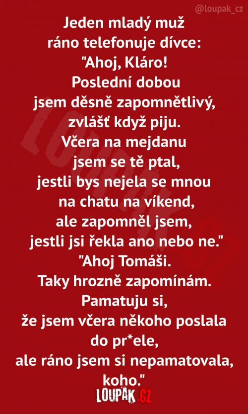  Když chce Tomáš zapůsobit 