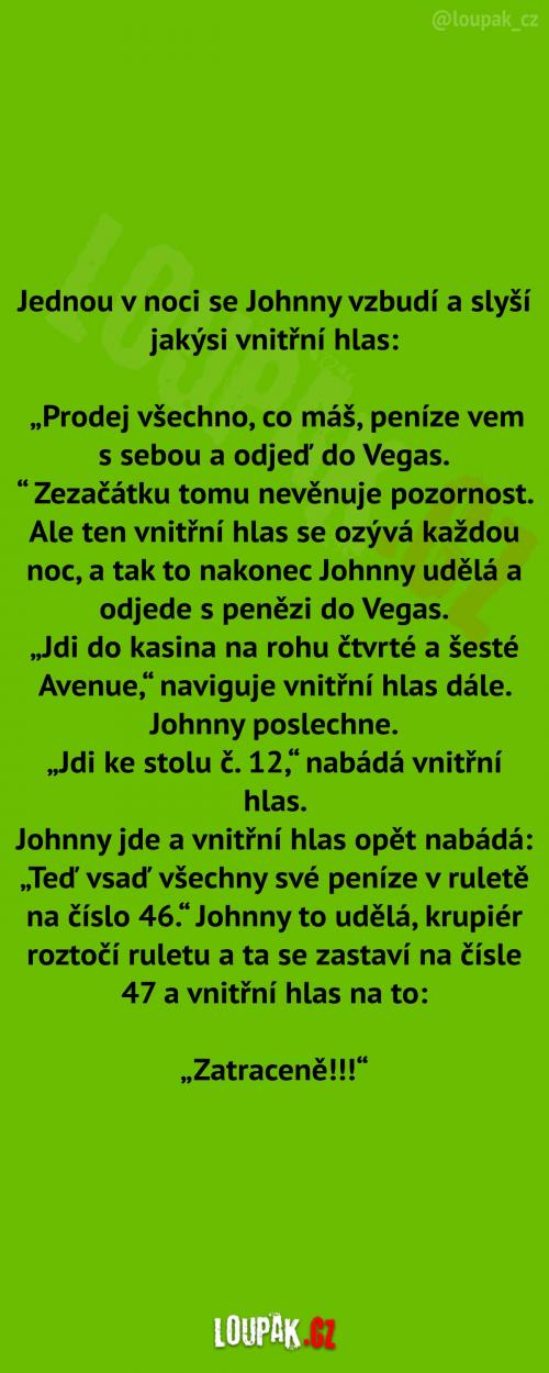 Vnitřní hlas Johnnyho 