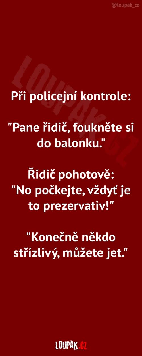 Konečně někdo střízlivý