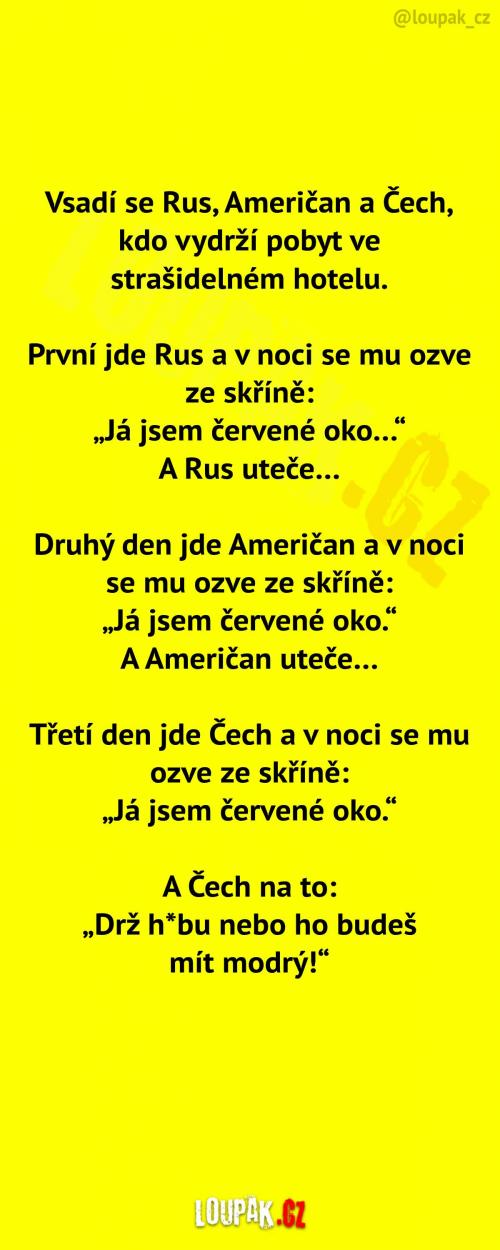  Kdo vydrží pobyt ve strašidelném hotelu? 