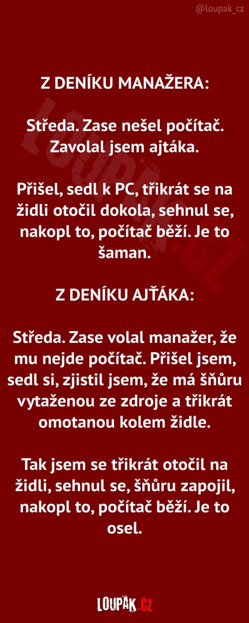  Ve skutečnosti to byla banalita 
