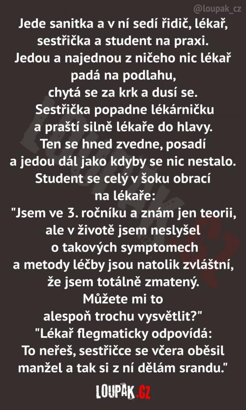  To je mi ale zvláštní choroba 