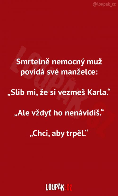  Poslední přání nemocného  
