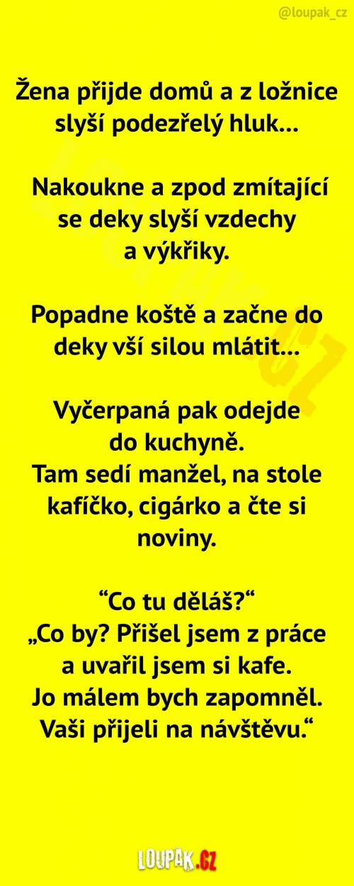 Vzdechy a výkřiky v ložnici