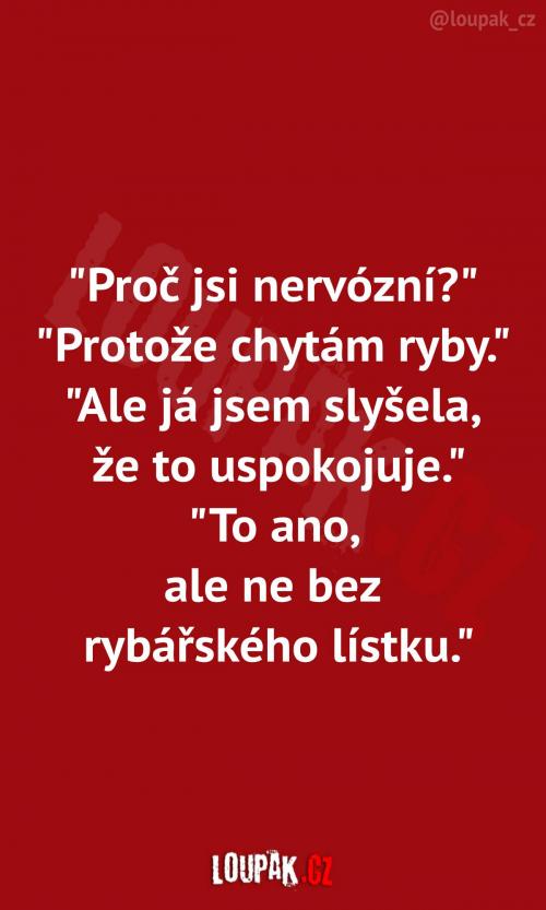  No to víte, je to větší adrenalin 
