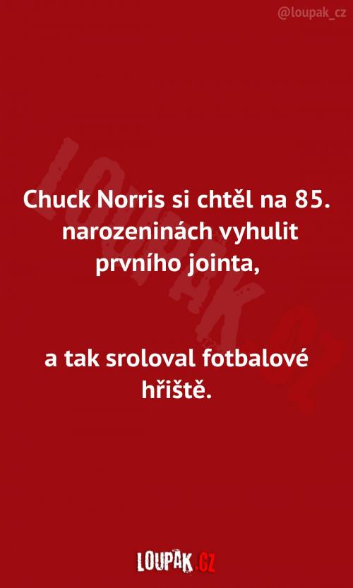 Chuck Norris o narozeninách 