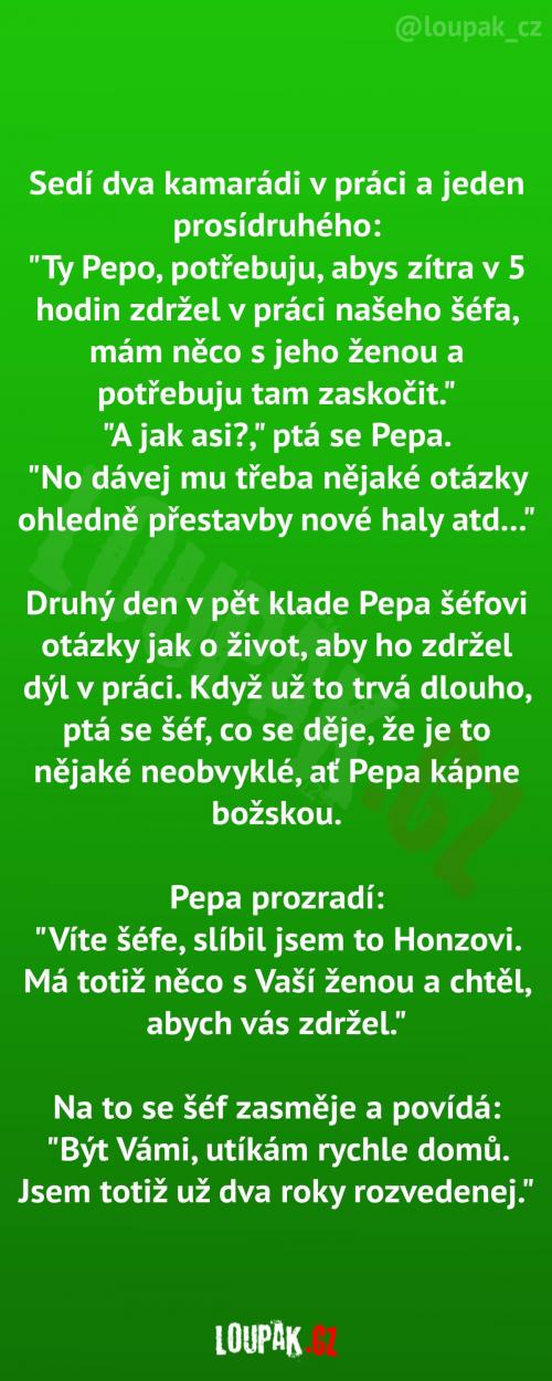  Když vás kamarád podrží 