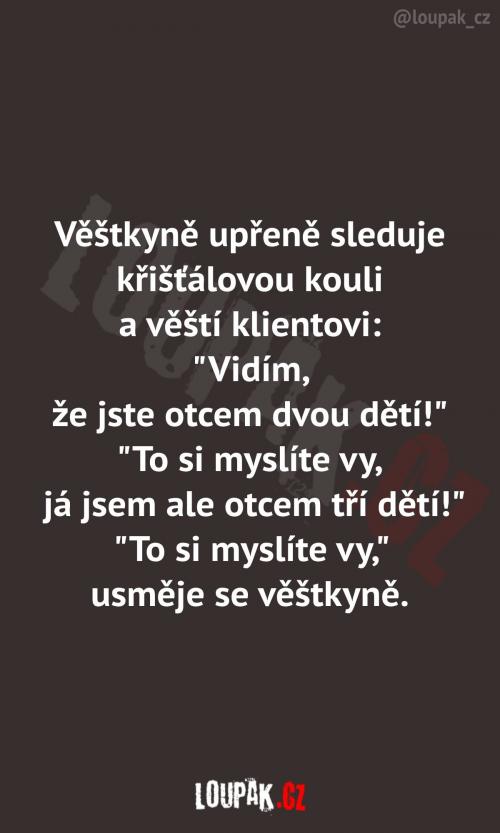  Pán Zdražil zavítá k věštkyni 
