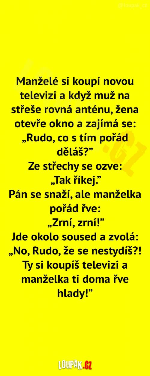 Nová televize v domácnosti  