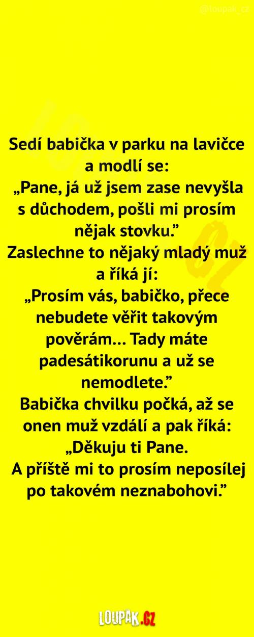 Těžké období babičky 