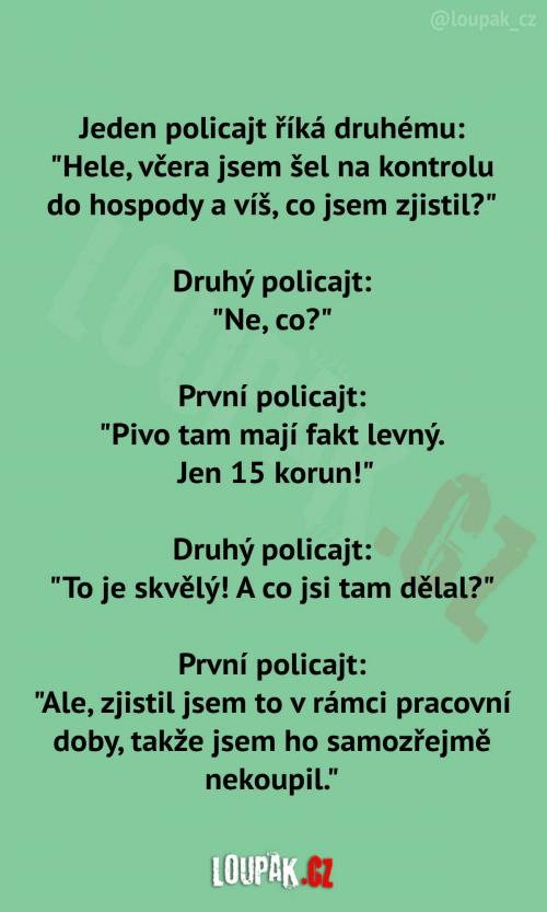  V hospodě mají levné pivo 