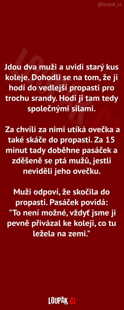 Jak tam mohla skočit?