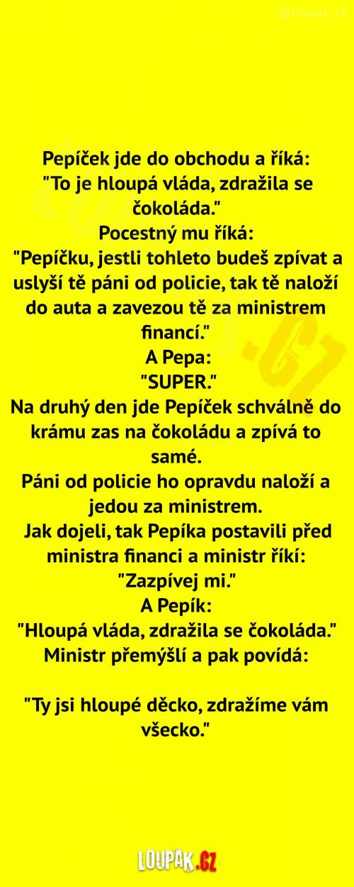  Pepíček v obchodě...  