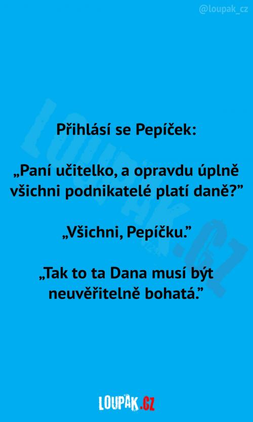  Podnikatelé a daně.. 