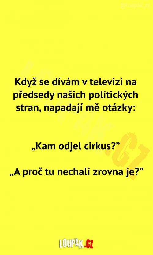  Politika v televizi  