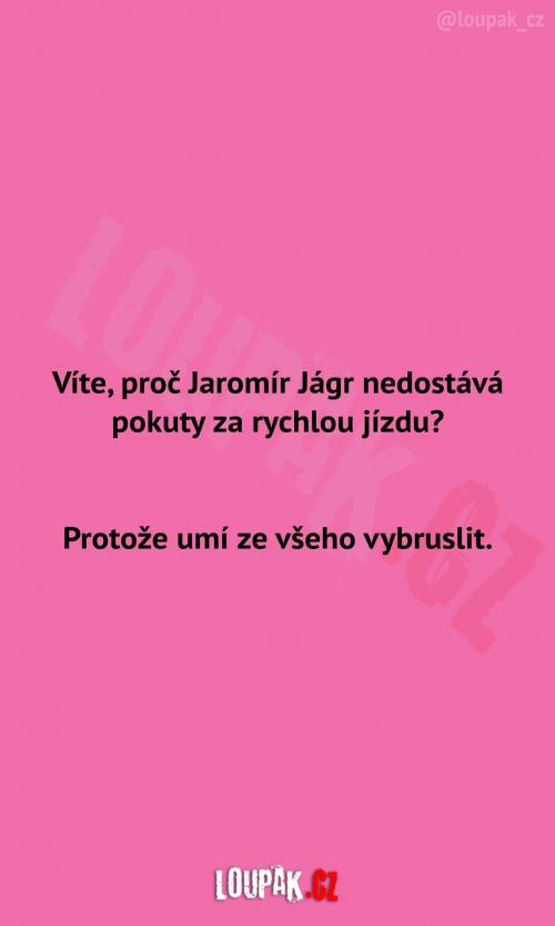  Jaromír Jágr a pokuty 