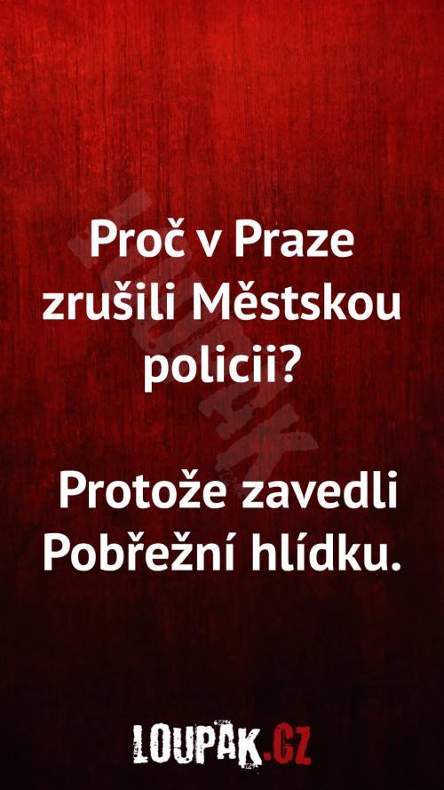  Proč v Praze zrušili Městskou policii 