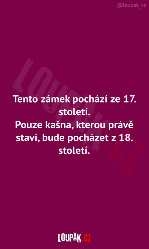  Zámek ze 17. století, kašna pozdější 