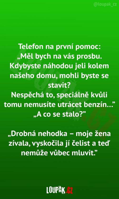  Telefon na první pomoc 