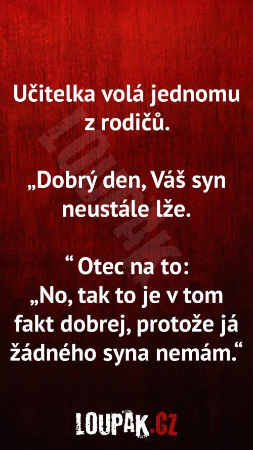  Proč jeho syn neustále lže 