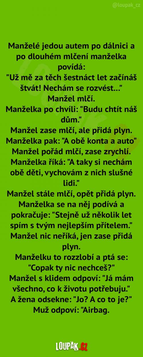  Hádka na dálnici...  