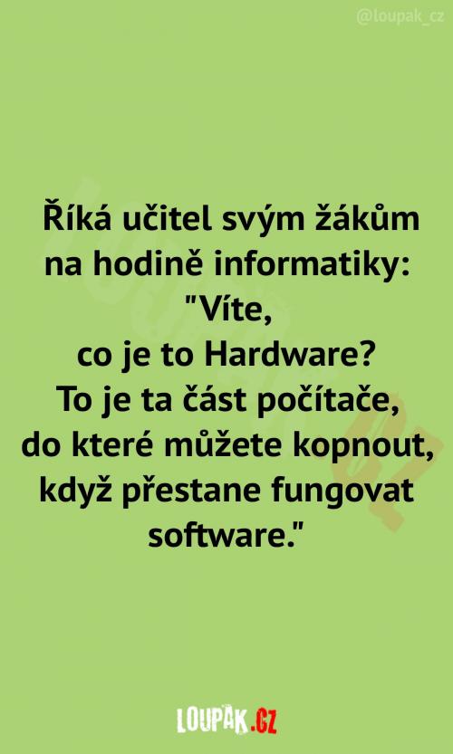  Klasická hodina IKT na základce 