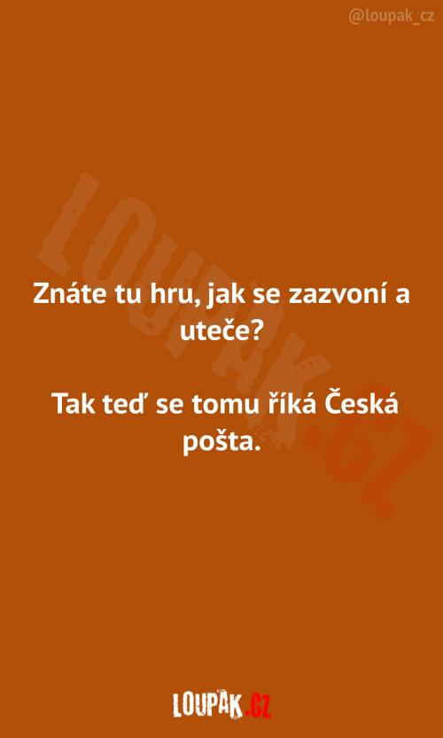  Víme kdo tu hru hraje  