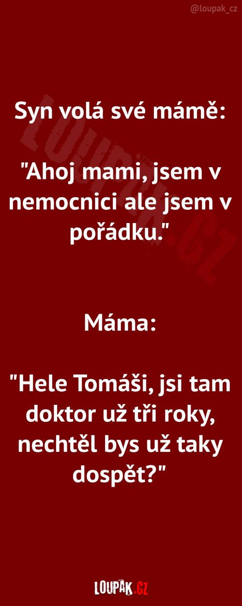 Syn je tak trochu vtipnej 