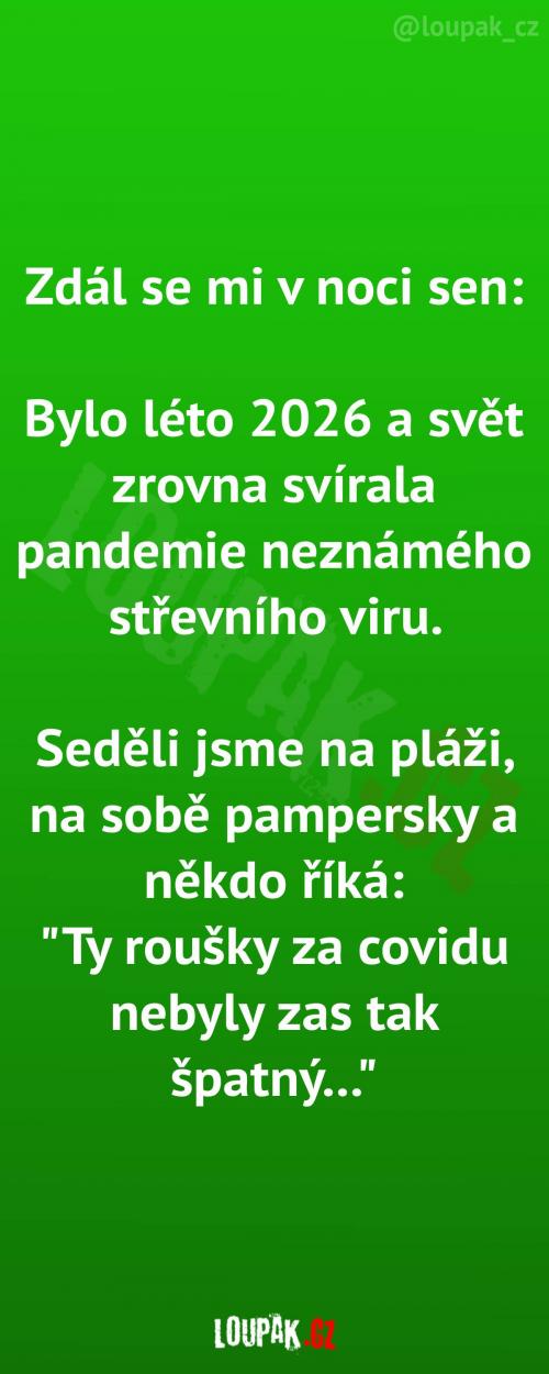  Horší pandemie, než covid 