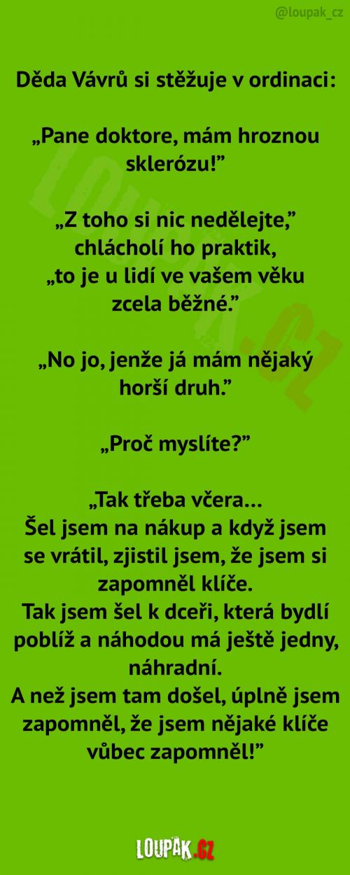  Pán se sklerózou u doktora 