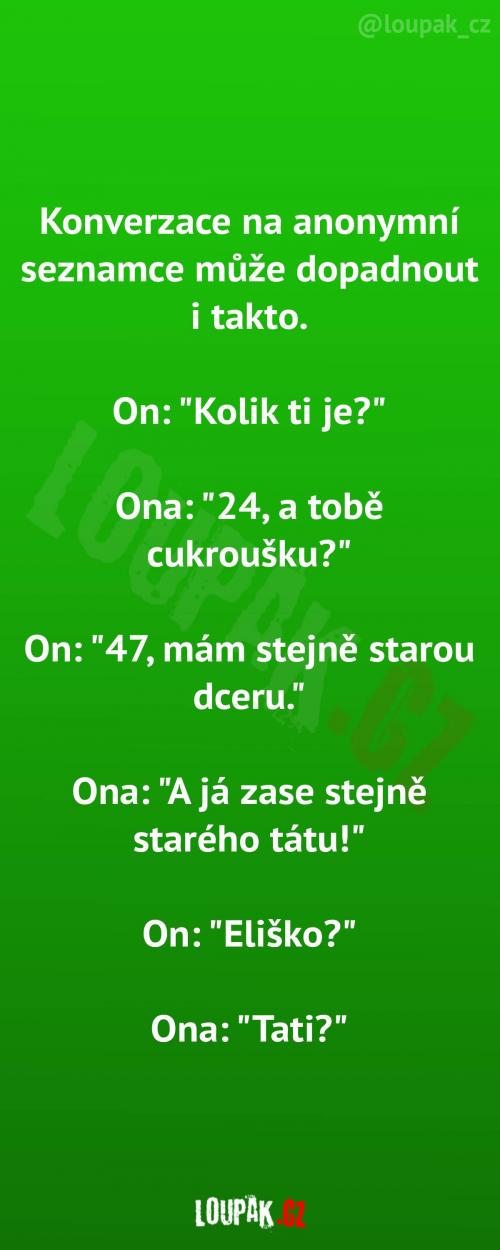  Nečekaný zvrat na seznamce 