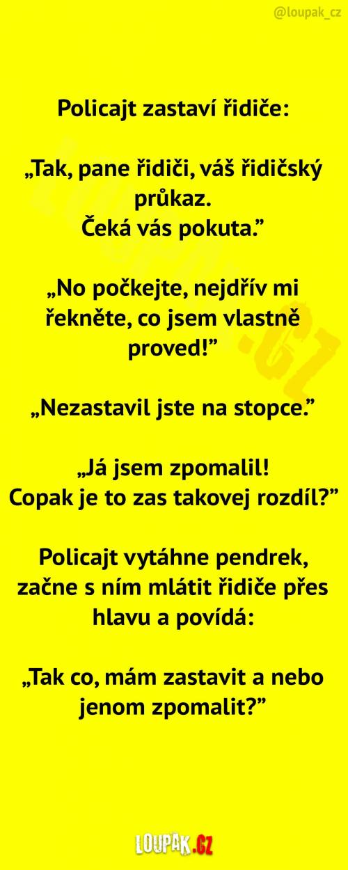  Nečekaná pokuta pro řidiče... 