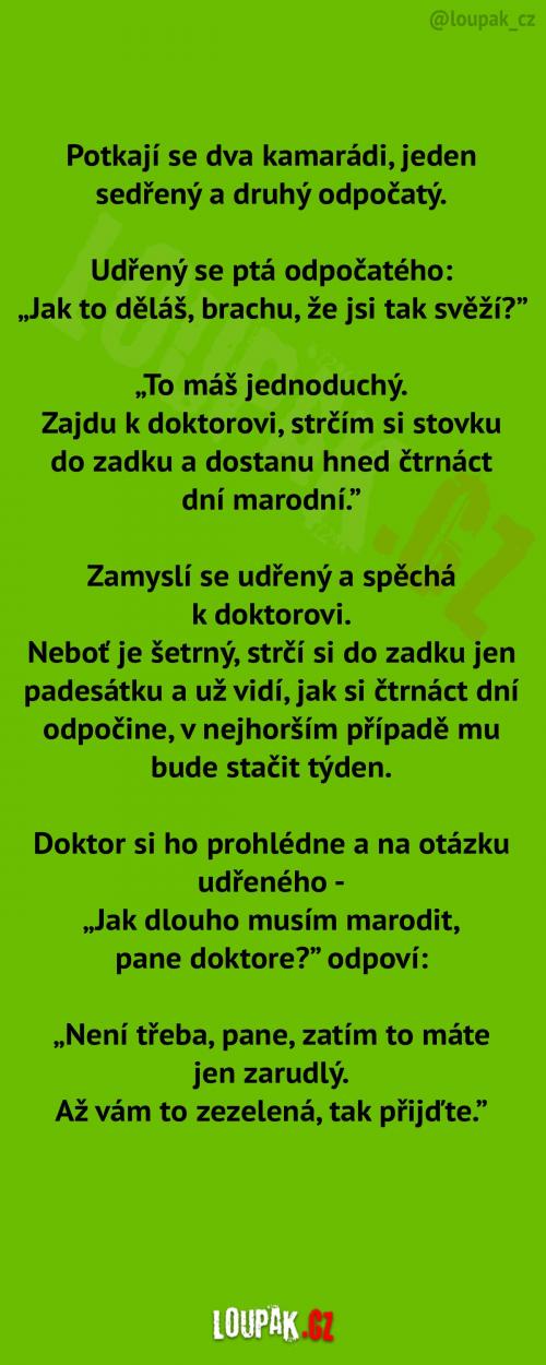  Jak si u doktora zařídit neschopenku 