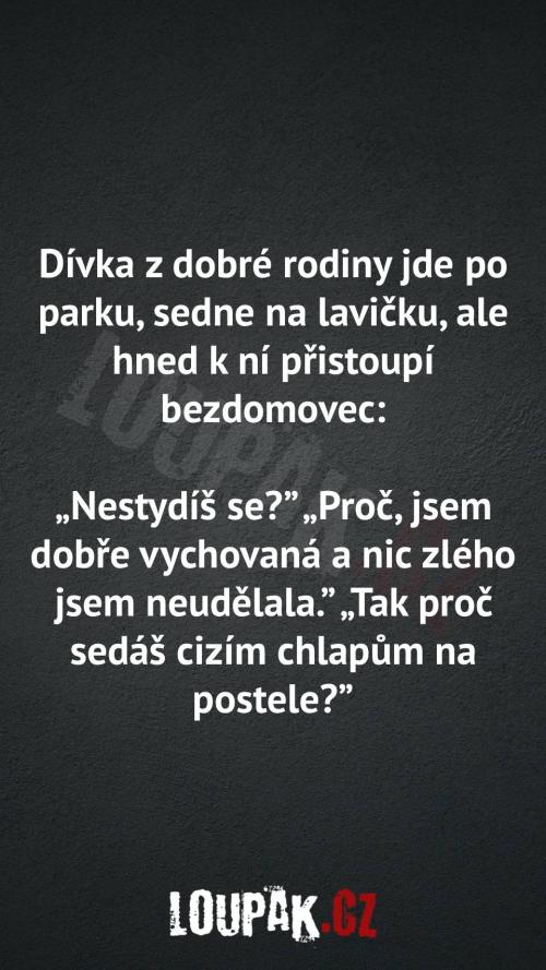  Co znamená lavička pro bezdomovce 