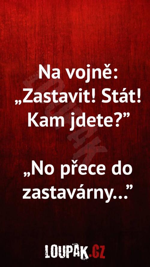 Kam vůbec šel na vojně Kam vůbec šel na vojně