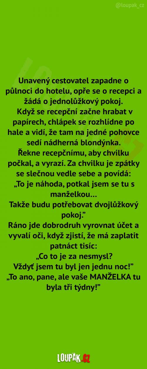 Jednolůžkový pokoj Jednolůžkový pokoj