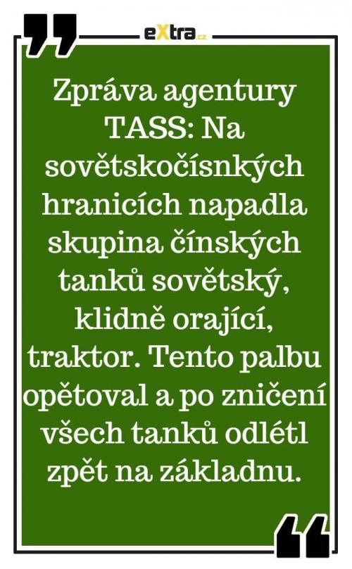  Zpráva agentury TASS.. 