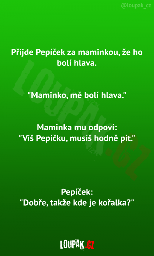  Pepiček přijde za maminkou 