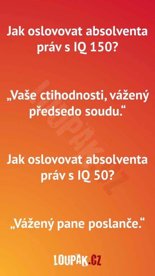  Jak oslovovat lidi s různým IQ... 