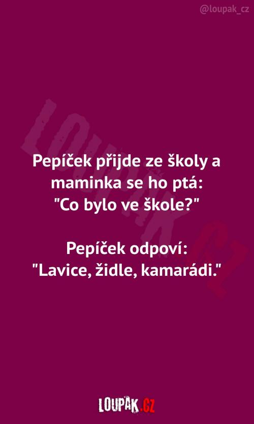 Co  bylo  ve  škole?