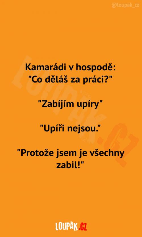  Proč teda upíři nejsou? 