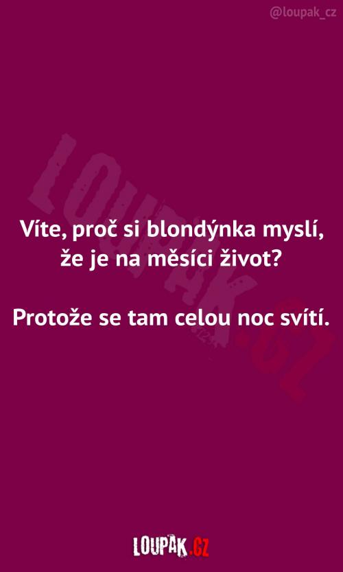 Proč je na Měsíci život?