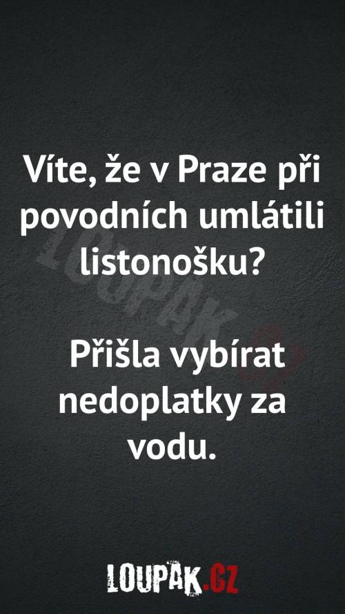  Proč v Praze při povodních umlátili listonošku 