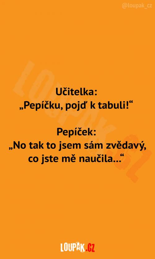  Sám je Pepíček zvědavý 