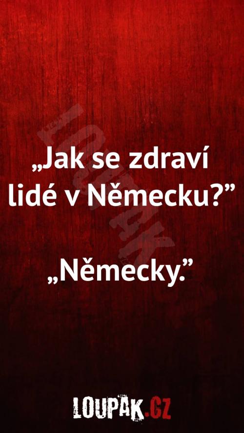  Jak se zdraví lidé v Německu 