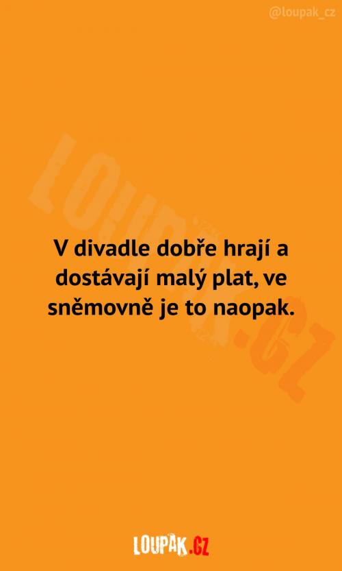  Divadlo vs. poslanecká sněmovna 